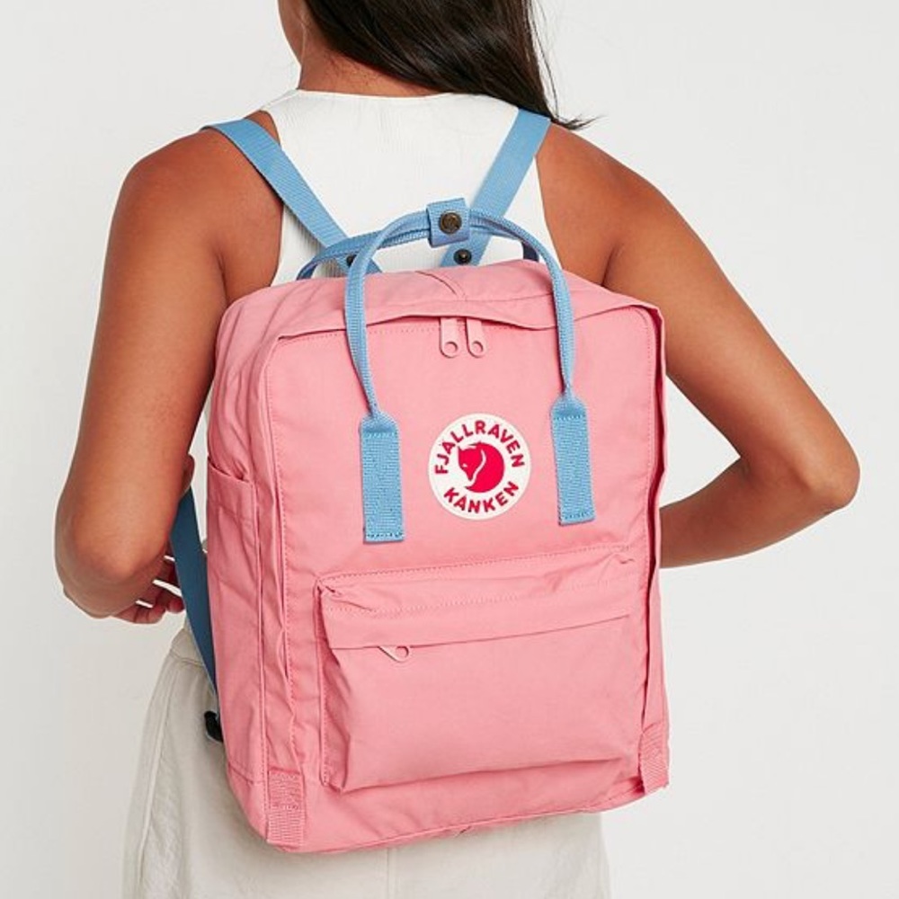 Fjallraven Kanken Backpack - Pink / Air blue